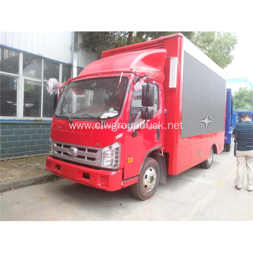 Vehicle Mounted Advertising Led Display Truck